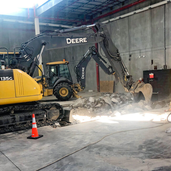 A.J. Contracting of NY | Brooklyn Logistic Center Fit Out