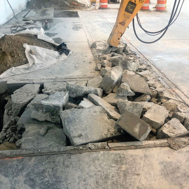 A.J. Contracting of NY | Brooklyn Logistic Center Fit Out