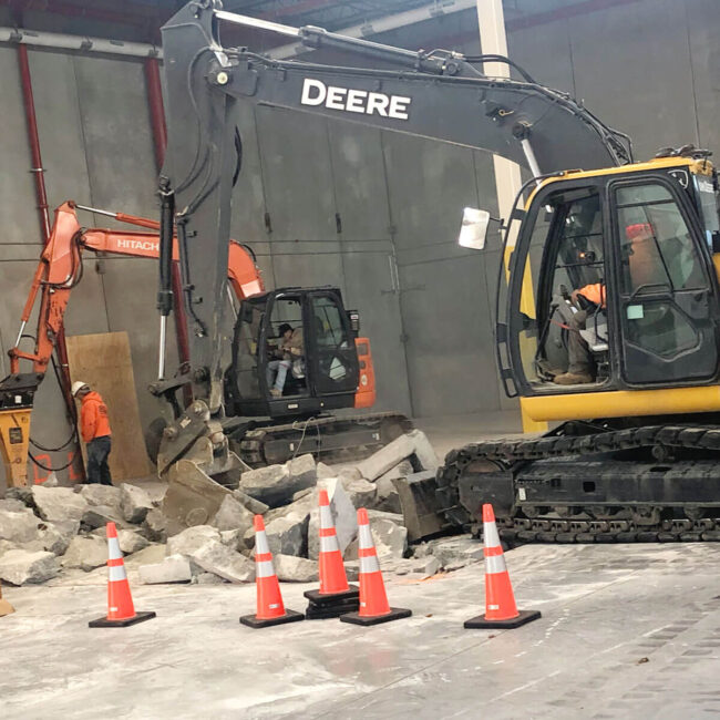 A.J. Contracting of NY | Brooklyn Logistic Center Fit Out